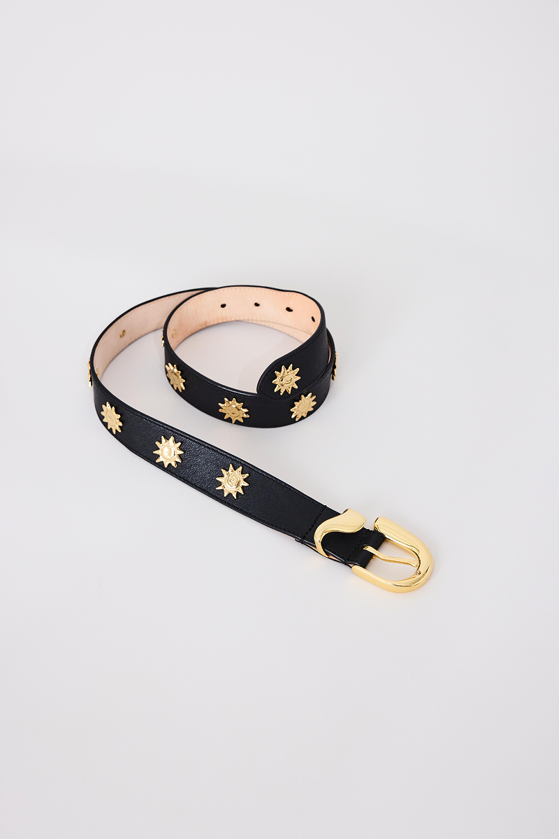 Black with Gold- 14 charms