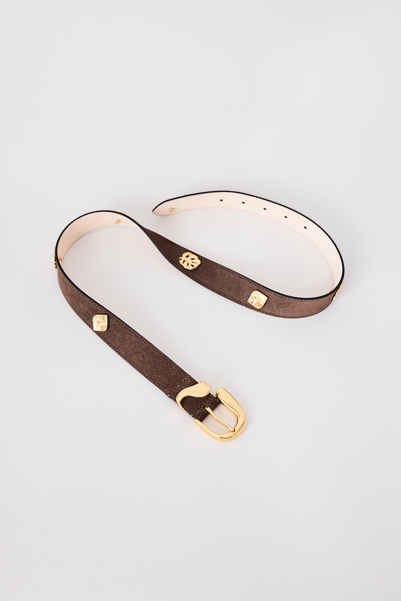 Chocolate with Gold-7 Charms