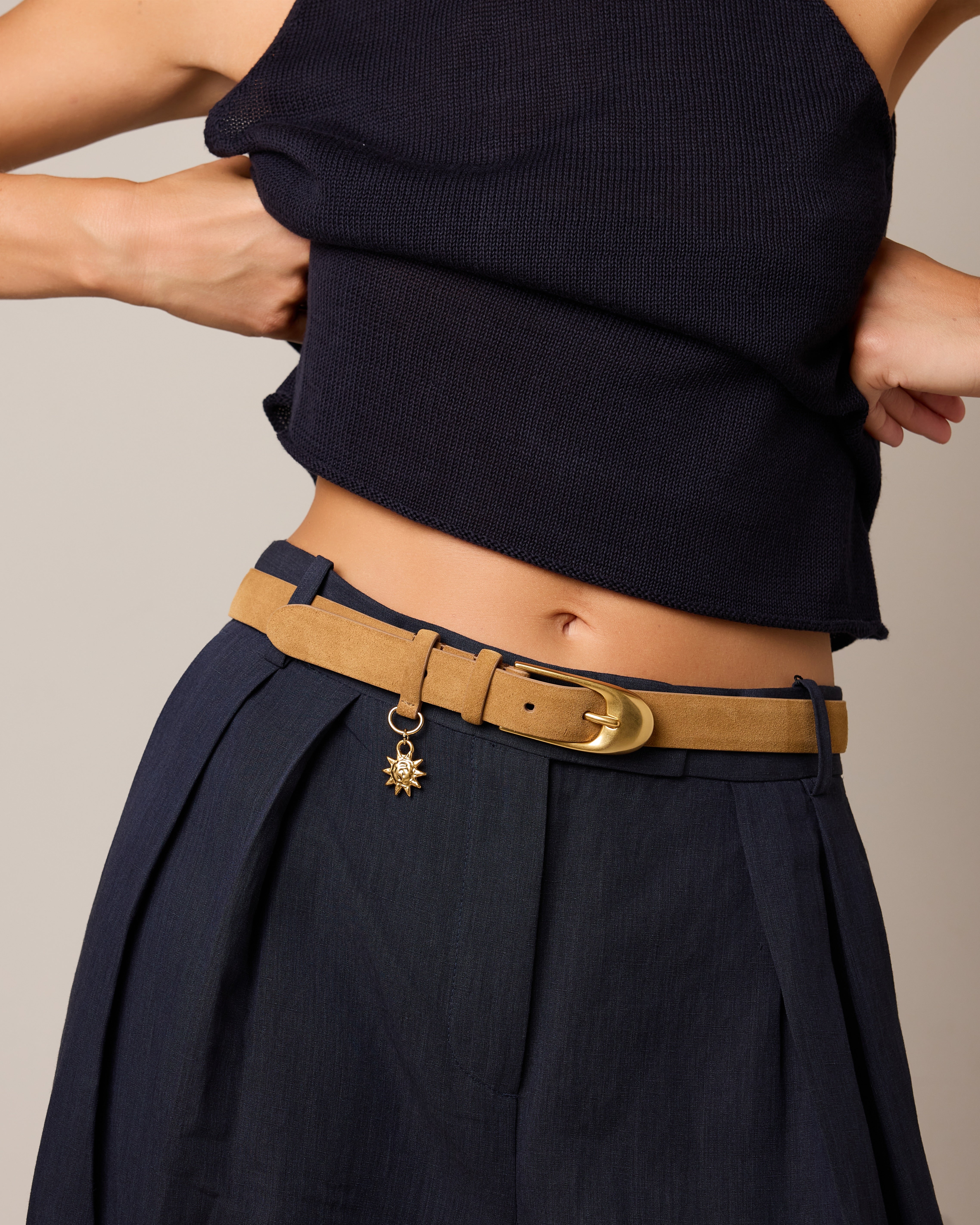 Doris Belt Camel