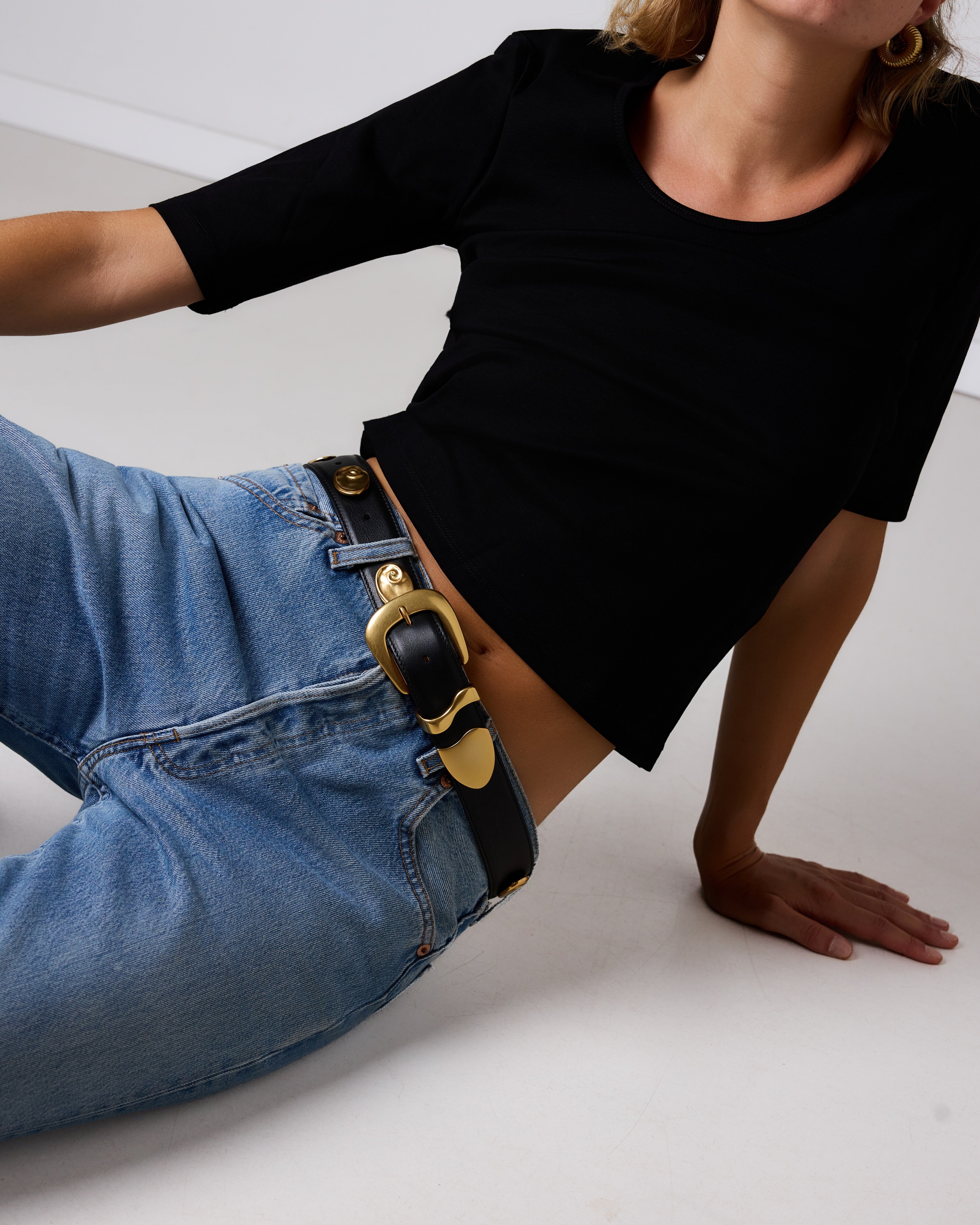 Huberta Belt Black